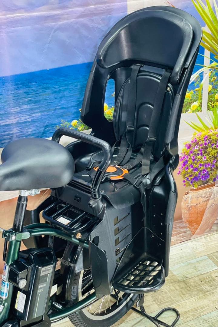 Y1610ヤマハ⭐️パスキス！激レアモデル　子供乗せ電動アシスト自転車