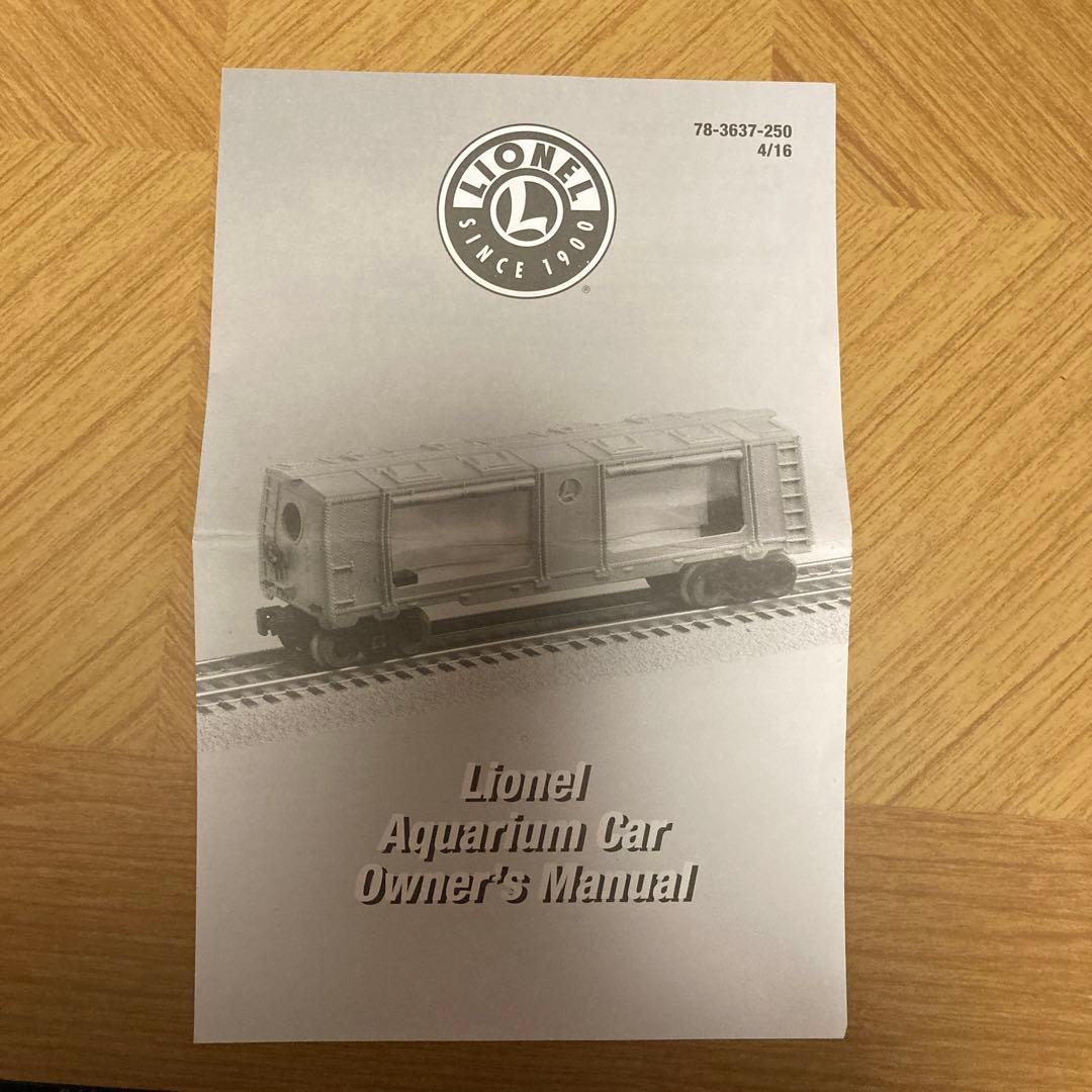 Oゲージ Lionel Disney Aquarium Car