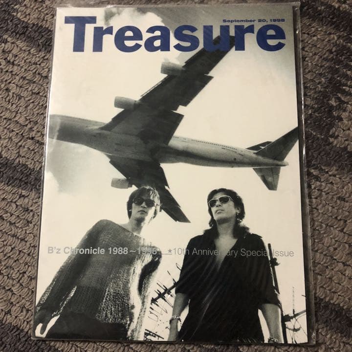 B'z treasure CD購入特典本(非売品)