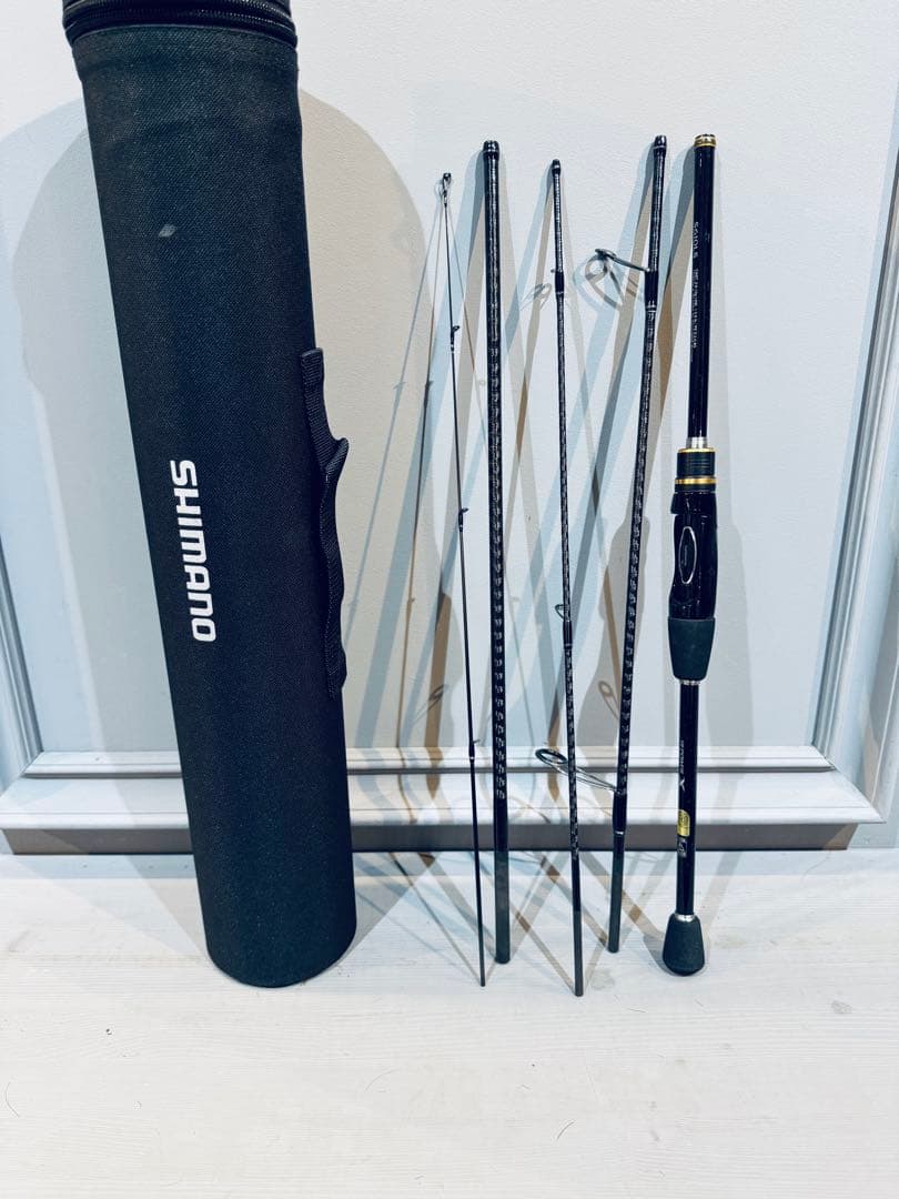 SHIMANO フリーゲームXT アジングロッド ハードケース付き
