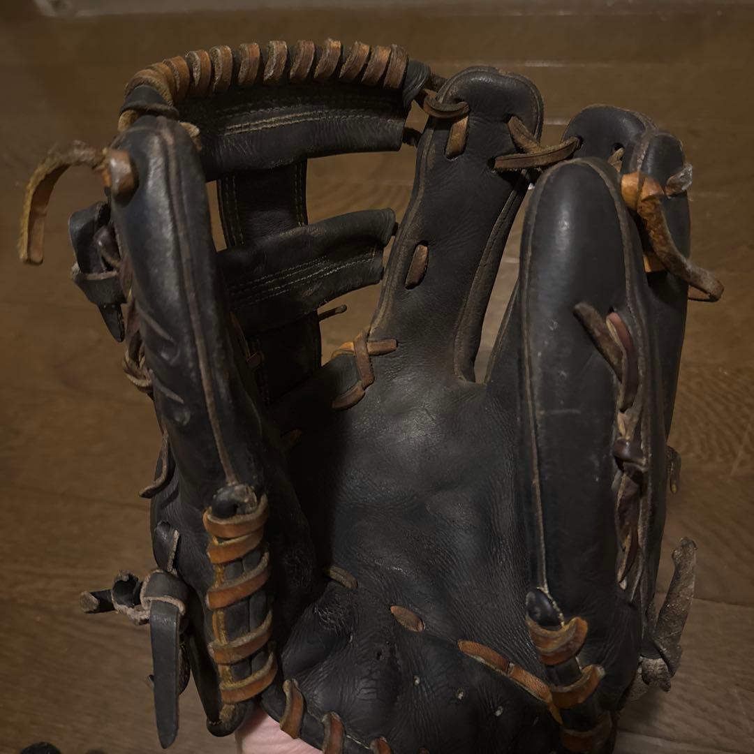 アイピーセレクト 硬式用野球グローブ黒