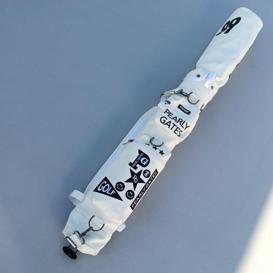 PEARLY GATES PG1989 ゴルフバッグ ホワイト
