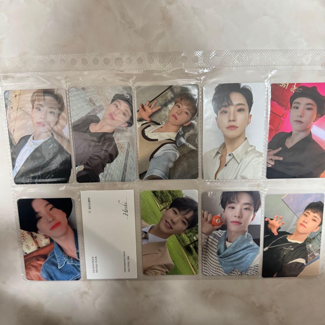 【まとめ売り】SEVENTEEN セブチ ホシ トレカ グッズ 70点以上