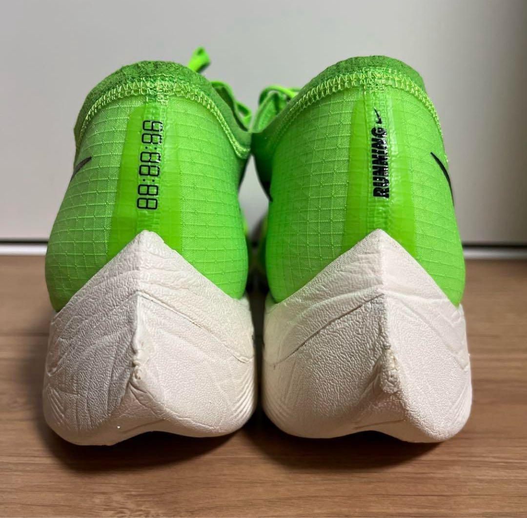 Zoom X Vaporfly Next % Electric Green ②