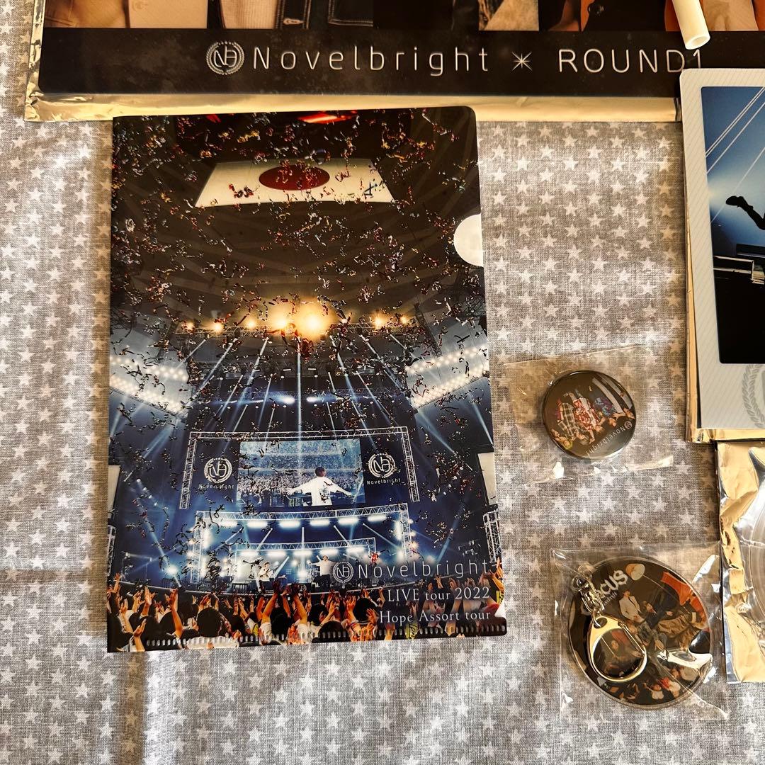 Novelbright★ラウンドワン★プラマット★ファイル★コースター★青春旗