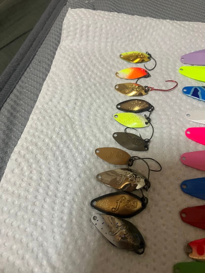 25日午前中までトラウト エリア スプーン まとめ売 ベルベットアーツ フォルテ