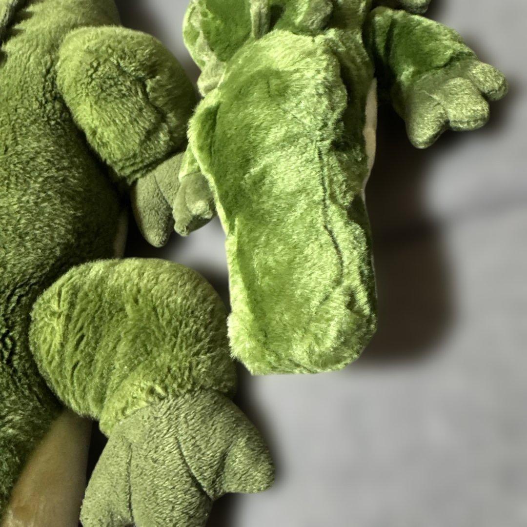 カッコいい　ワニの親子ぬいぐるみ　セット販売用　AURORA