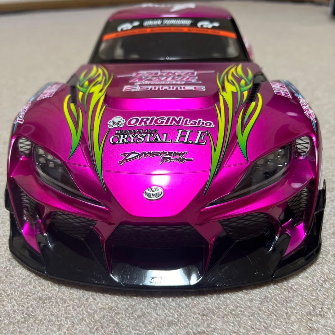 アディクション　hycade スープラ　ハイグレード　ラジコンボディ