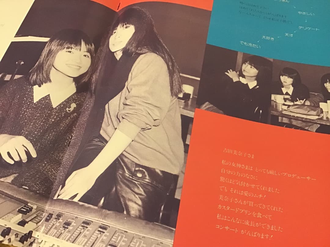 ★ツアーパンフレット/飯島真理/ファーストコンサート/1984年/半券チケット