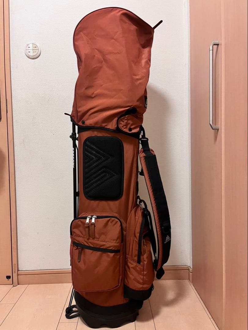 即決セール❗️GREGORY キャディバッグ オレンジ