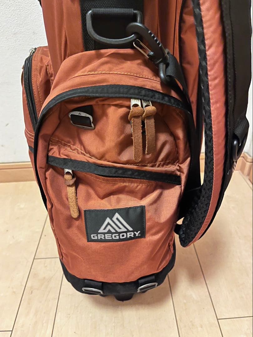 即決セール❗️GREGORY キャディバッグ オレンジ