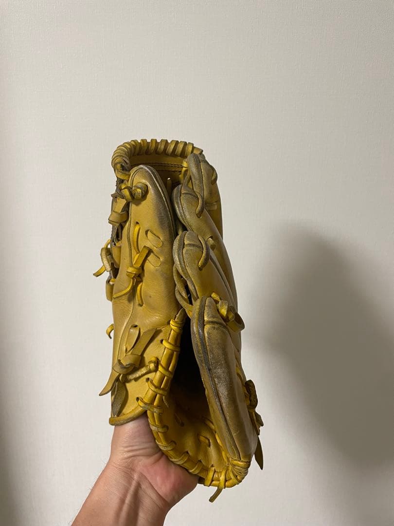 ごりら印の野球道具　硬式投手用グローブ　SKR型