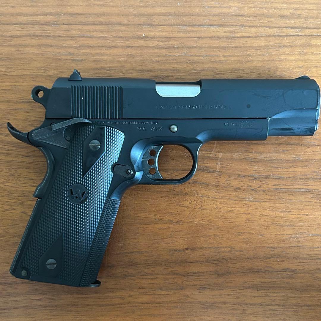 ウエスタンアームズ　ガスガン　コルトコンバット•コマンダー　WA ガスブロ