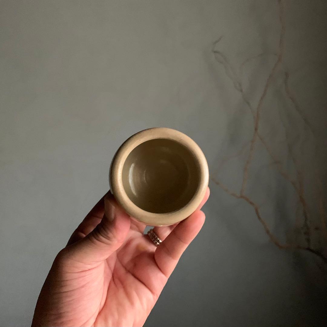 ヨーロッパ 塩笥形 盃 酒器 ぐい呑み ちょこ 古道具 アンティーク 古美術