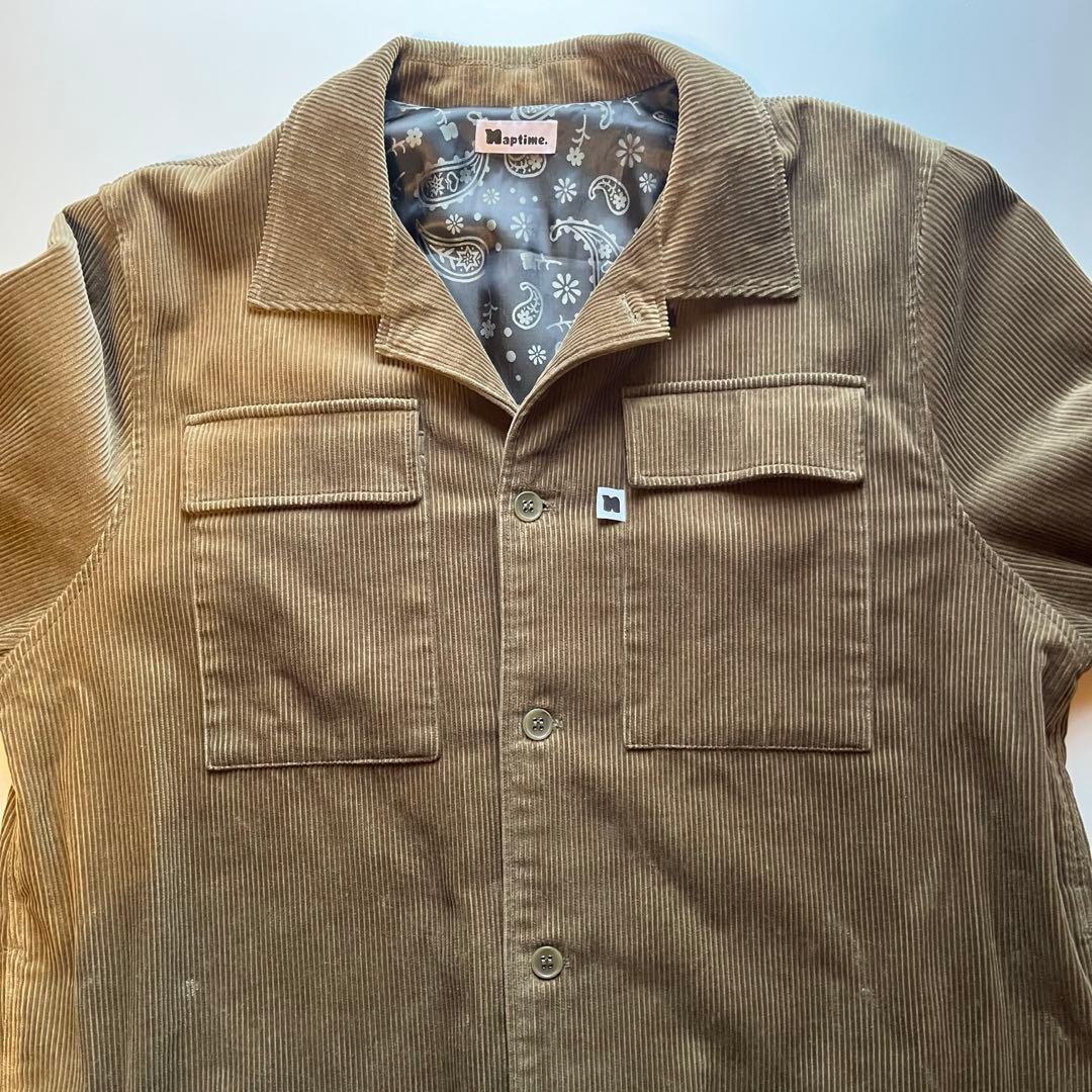 naptime Lサイズ　 コーデュロイ　カーキ
