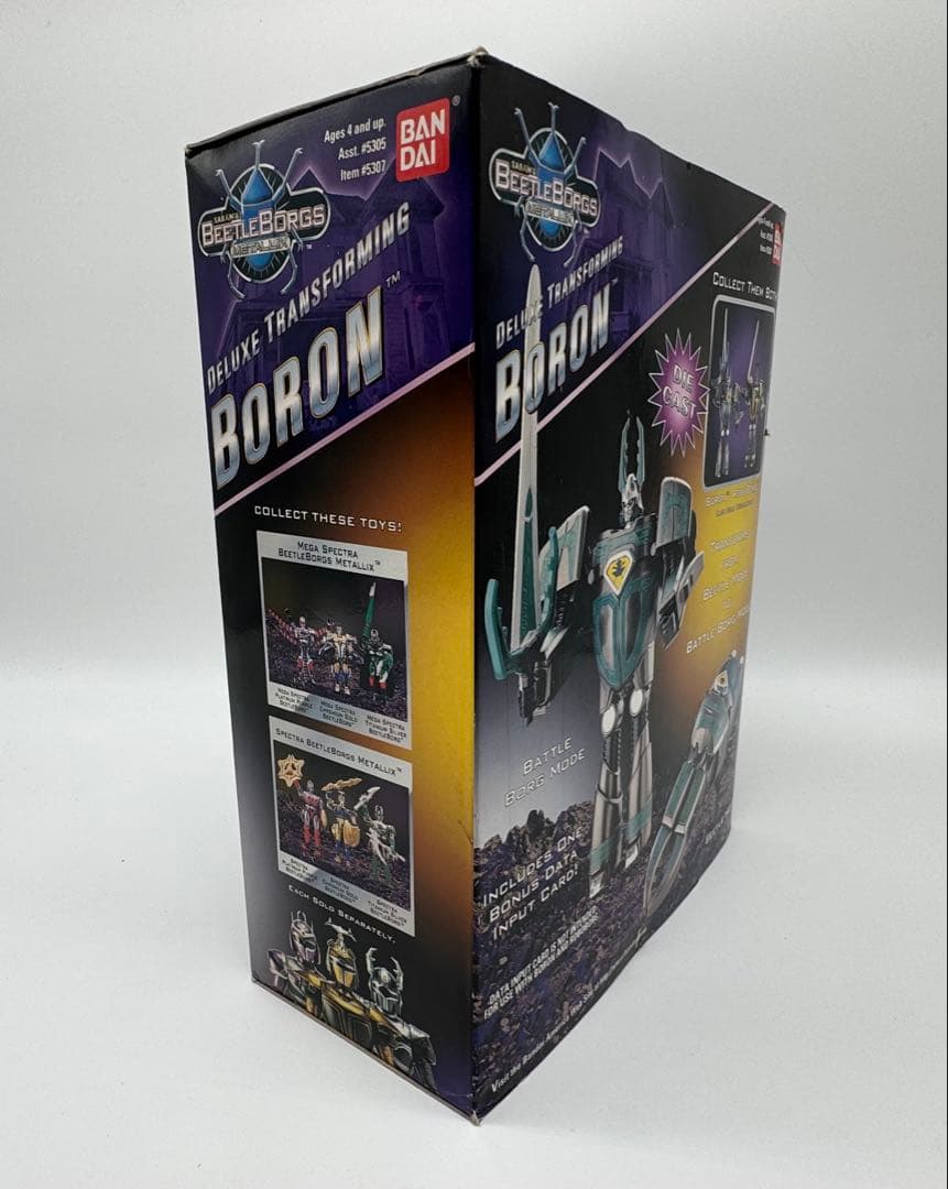 バンダイ アメリカ ビーファイターカブト 超合金 DX クワガタイタン（ボロン）