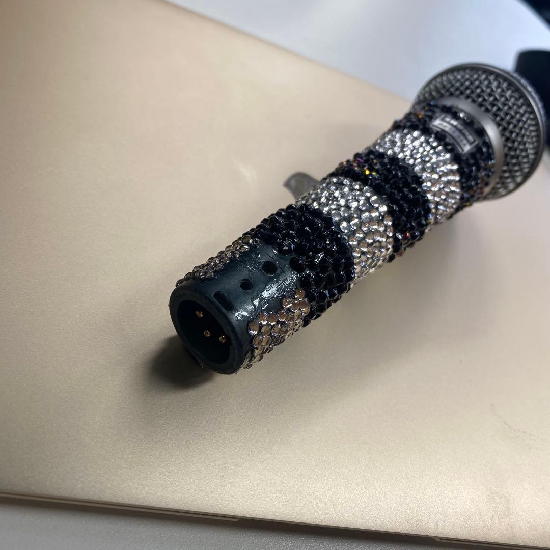 SHURE BETA58 ダイナミックマイク スワロフスキーデコレーション