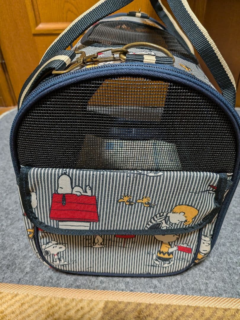ピーナッツ　SNOOPY　スヌーピー　小型犬用　キャリーバッグ　ペットパラダイス