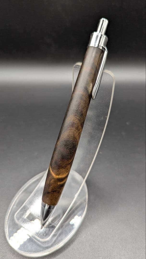 444極上サイアミーズローズウッド　シアメース　マイクロカーリー　木軸シャーペン