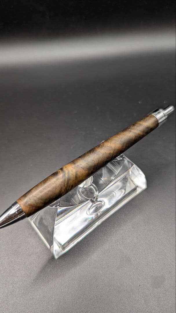 444極上サイアミーズローズウッド　シアメース　マイクロカーリー　木軸シャーペン