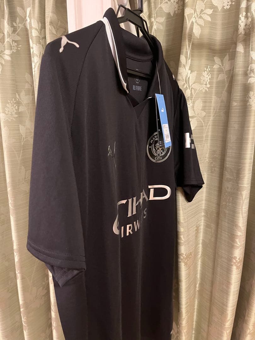 新品タグ付き 25-26 マンチェスターシティ レプリカユニフォーム アウェイ