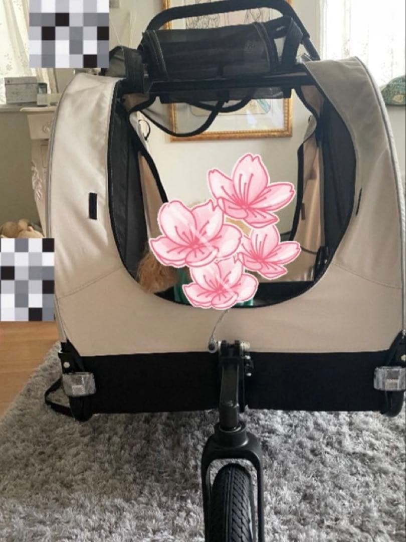 AIRBUGGY . Pet CUBE ネストバイク ミルキーホワイト