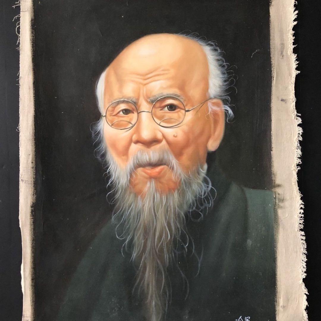 人物画 油画 手描き インテリア 絵画 約104×72cm