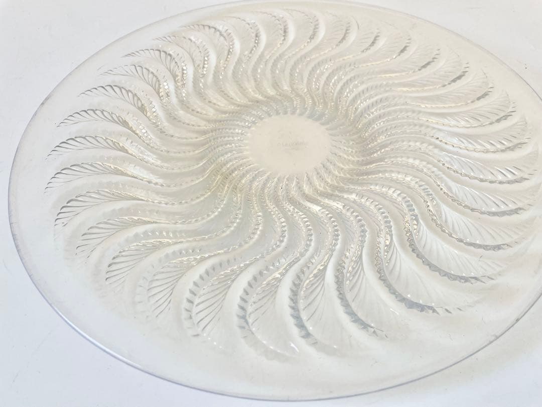 R.LALIQUEルネラリックActiniaイソギンチャク　浅鉢　大皿　プレート