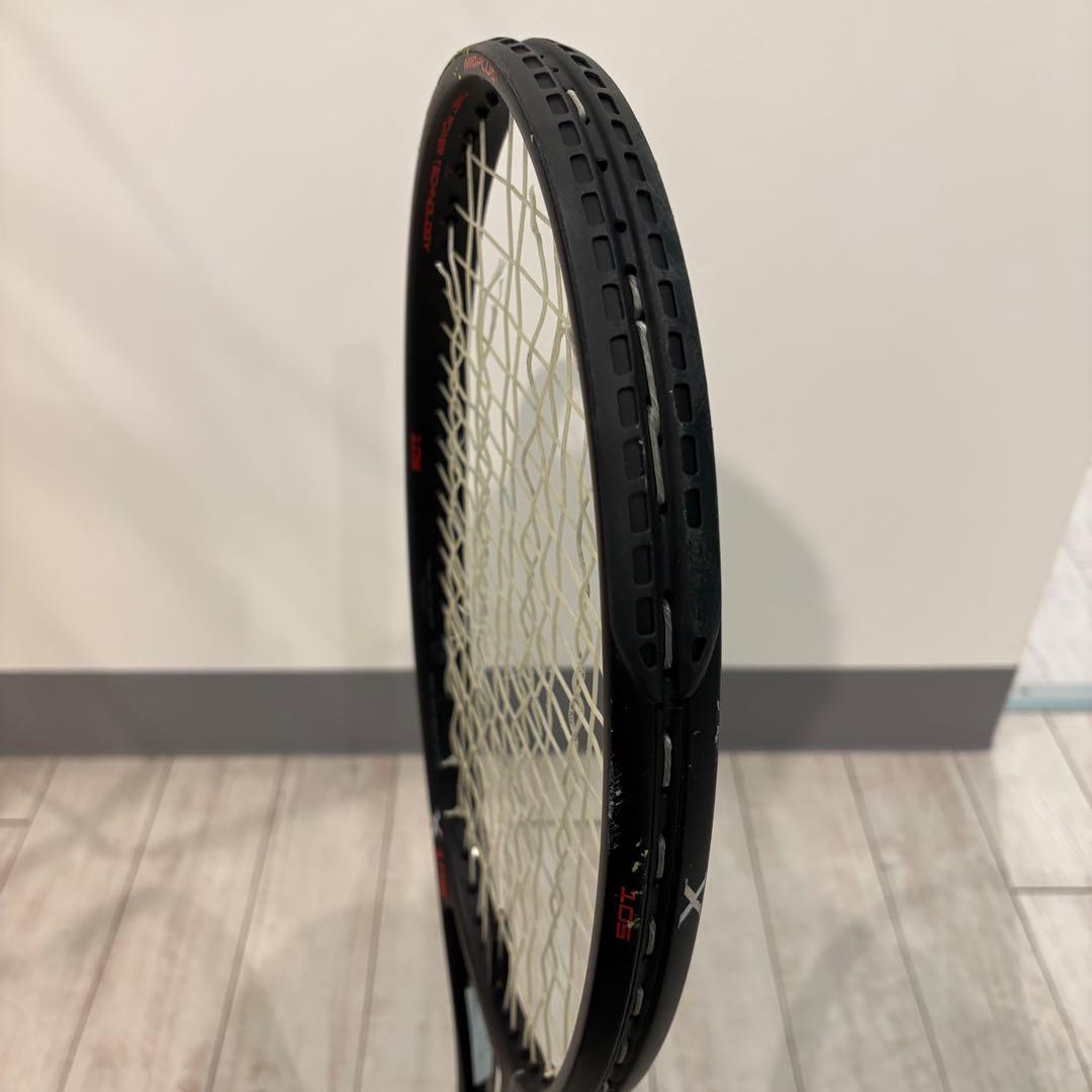 【美品】Prince プリンス　X105 左利き用 硬式テニスラケット