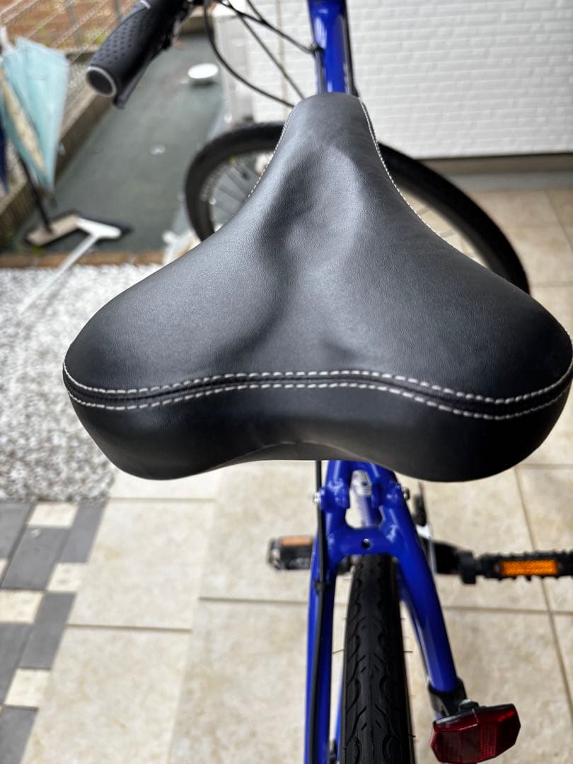 （美品）GIOS ミストラルディスクMISTRAL ジオスブルー　クロスバイク