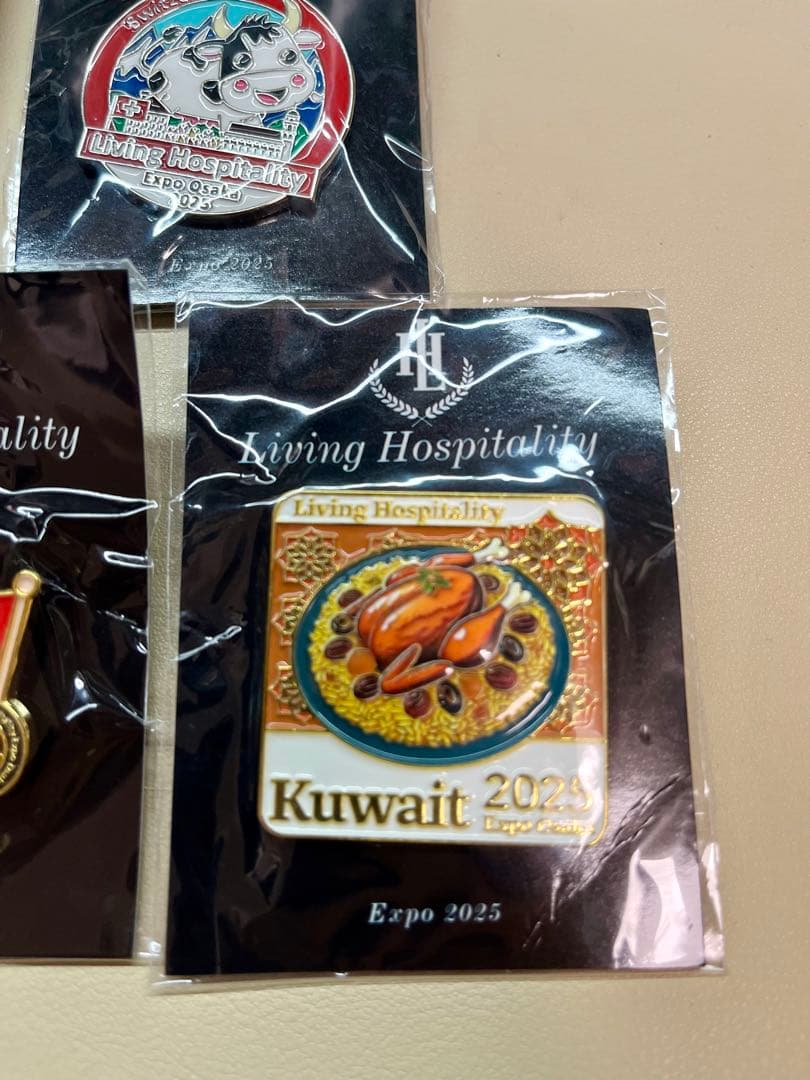 ク*ク様 最終価格【５種】レア 非売品 大阪関西万博 エキスポ アメリカ館 ピン