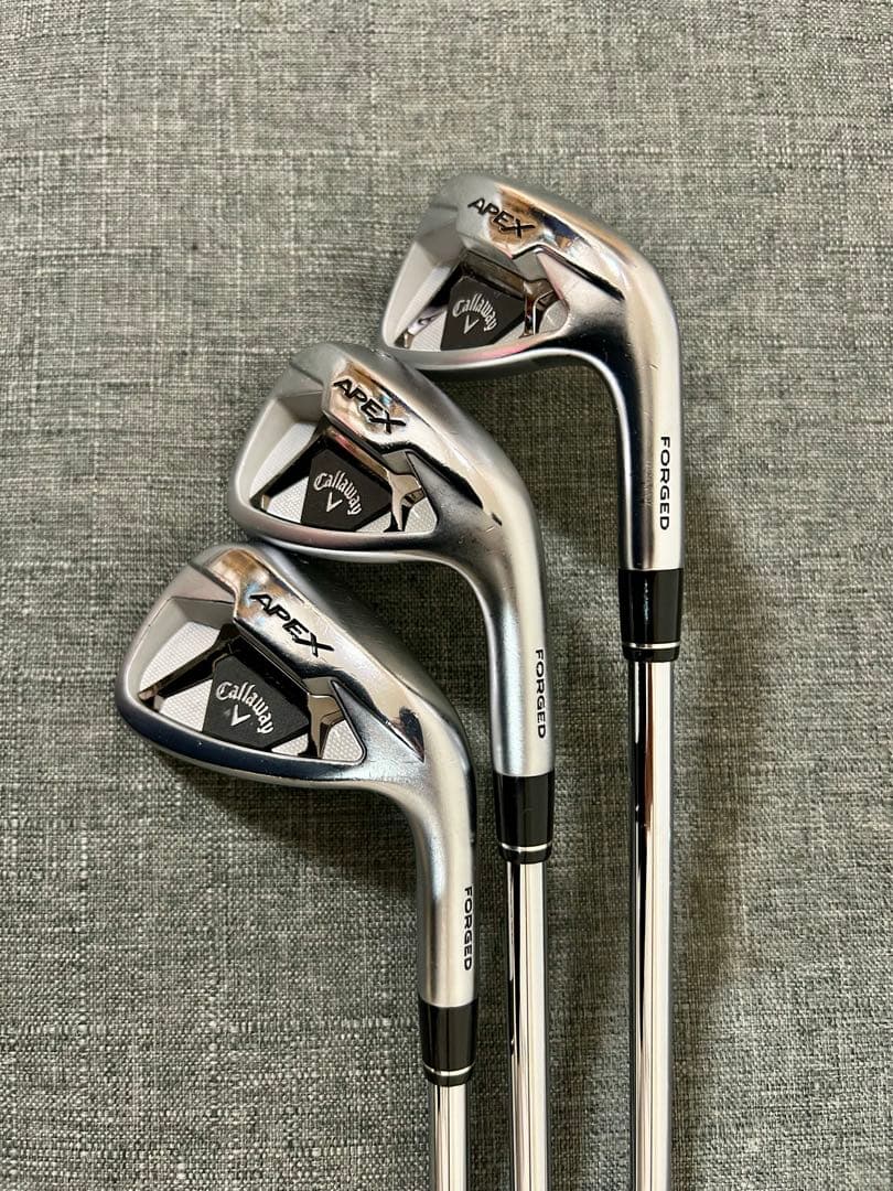 希少スペ・最終価格・美品 キャロウェイ APEX 2021 アイアン 軟鉄鍛造