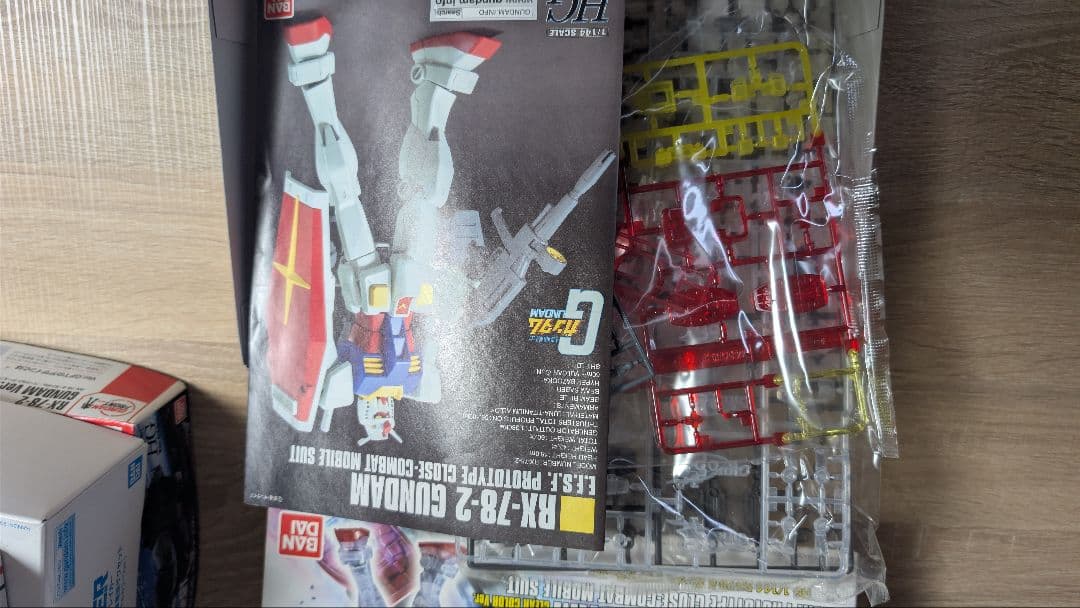 中古品　ＨＧ　ガンプラ　機動戦士ガンダム　ガンダム５体セット