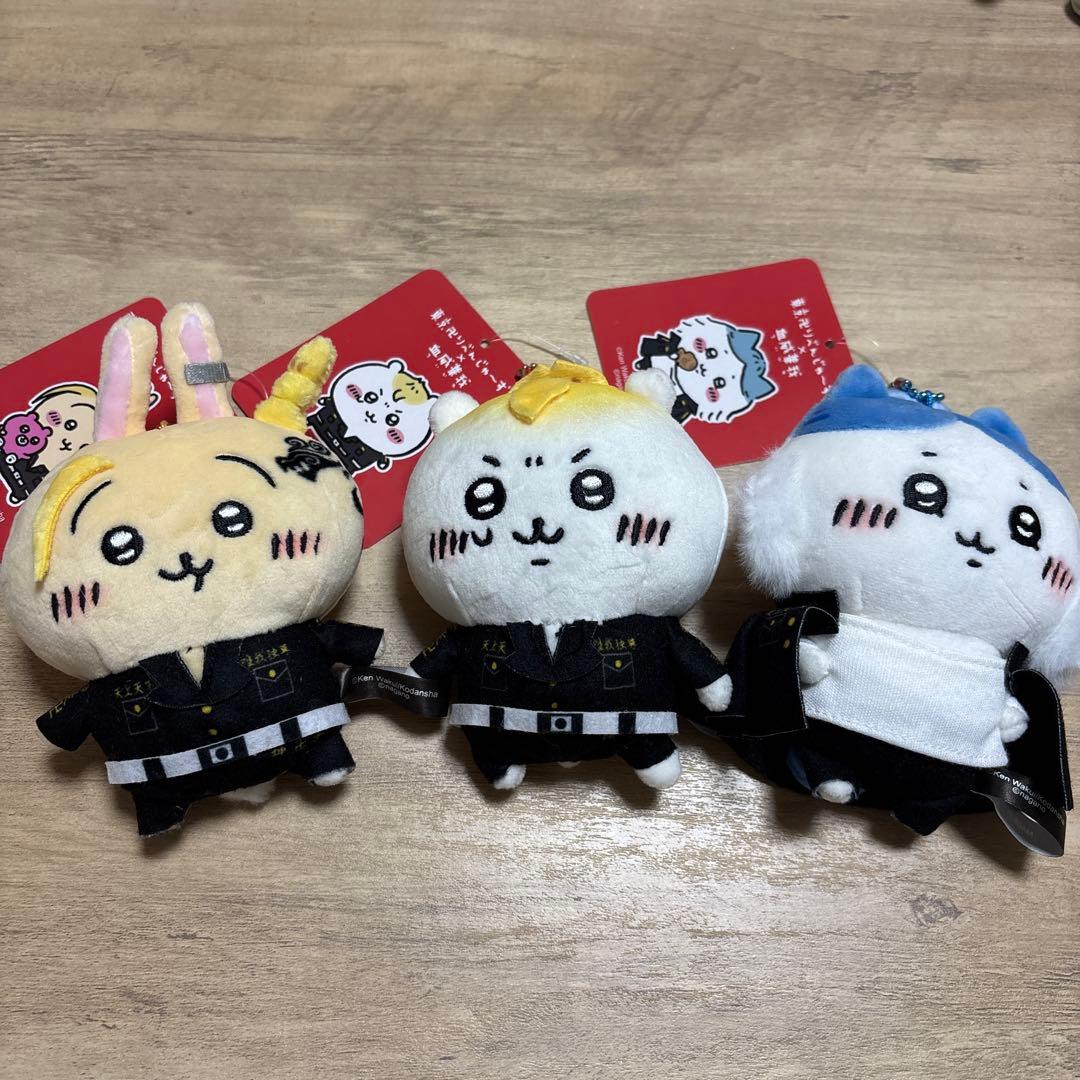 周*g様 ちいかわ・東京卍リベンジャーズコラボ　マスコットチェーン　3点