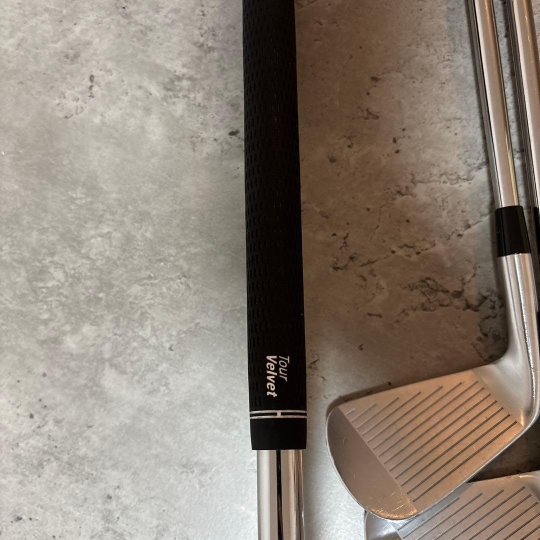 TC-101 三浦技研 アイアンセット 6本 グリップ新品です