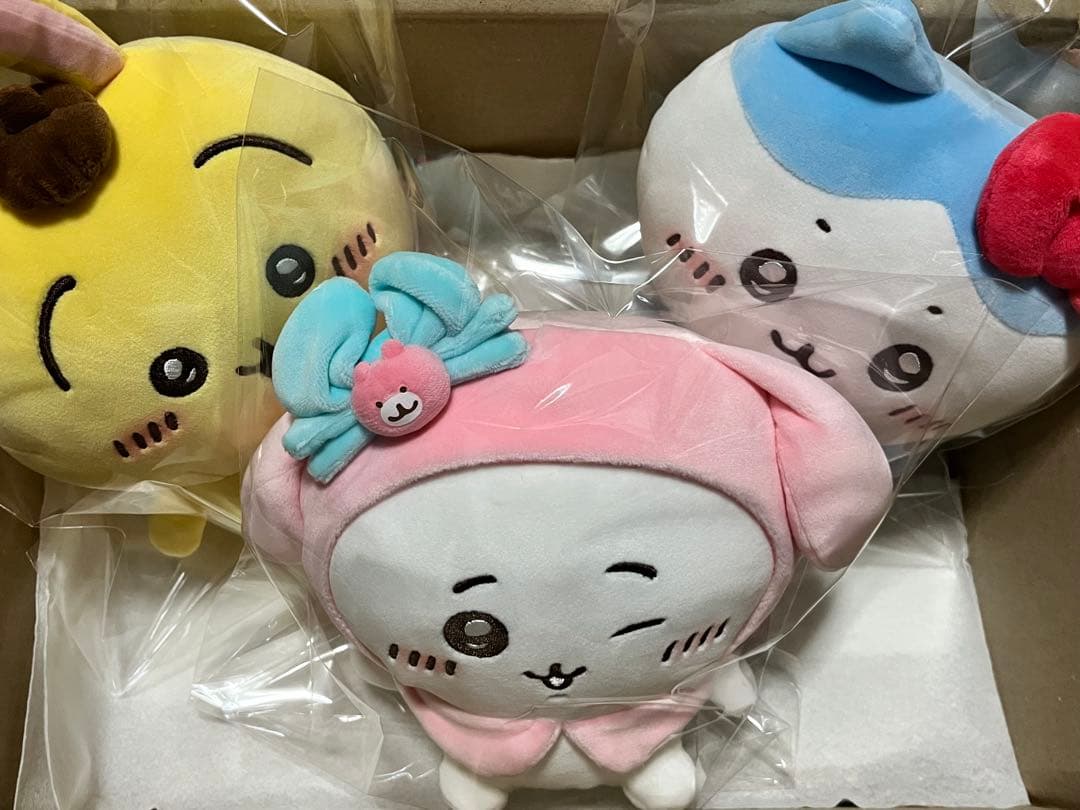 ちいかわサンリオコラボぬいぐるみ