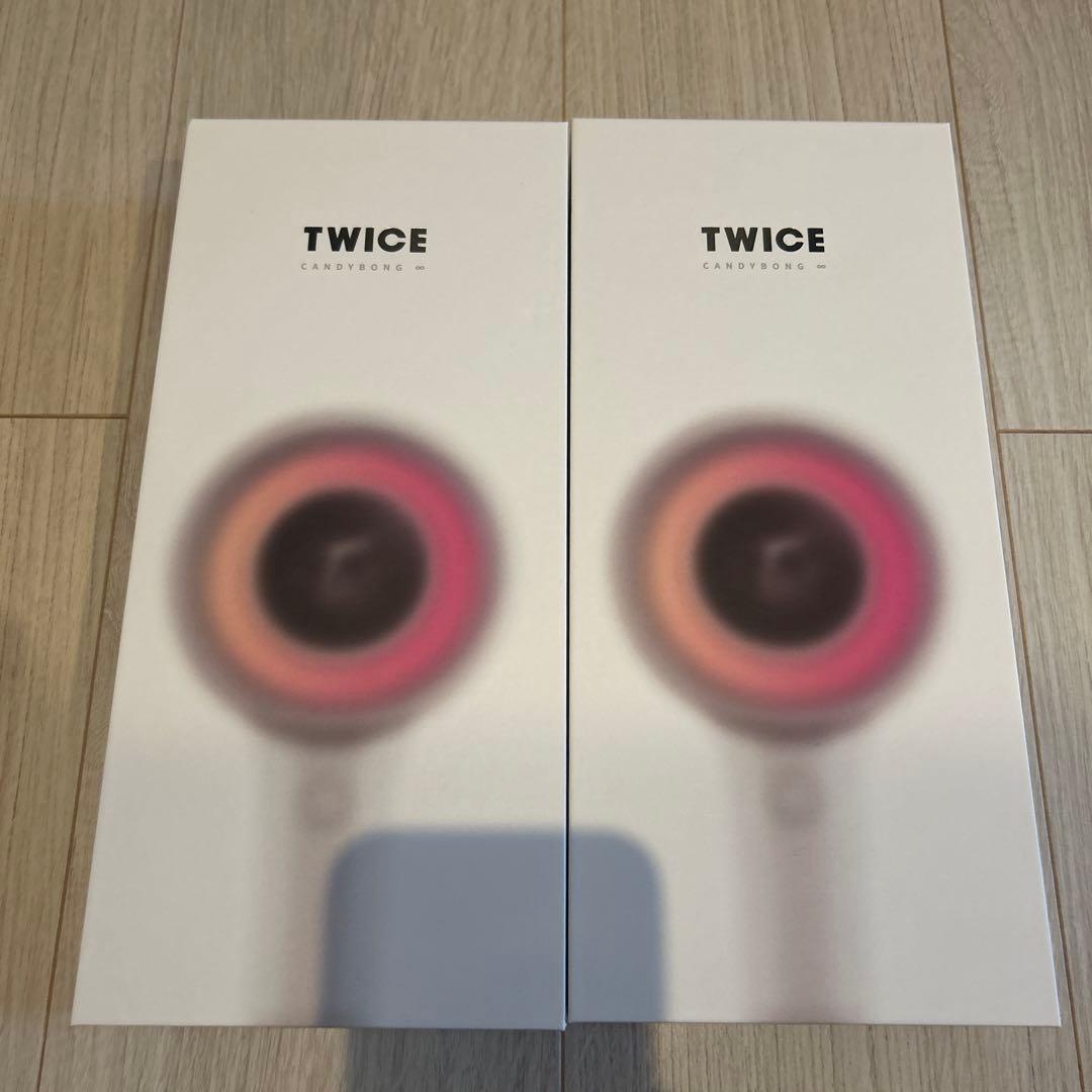【新品未使用】TWICE CANDYBONG♾️ペンライト　ver.3 2個セット
