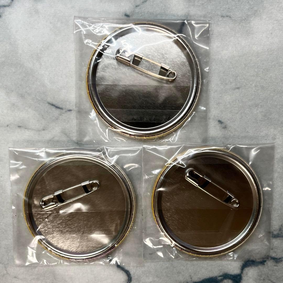 【新品未開封】コラボカフェ限定 喫茶ステラ 墨染希 全3種 缶バッジ ゆずソフト