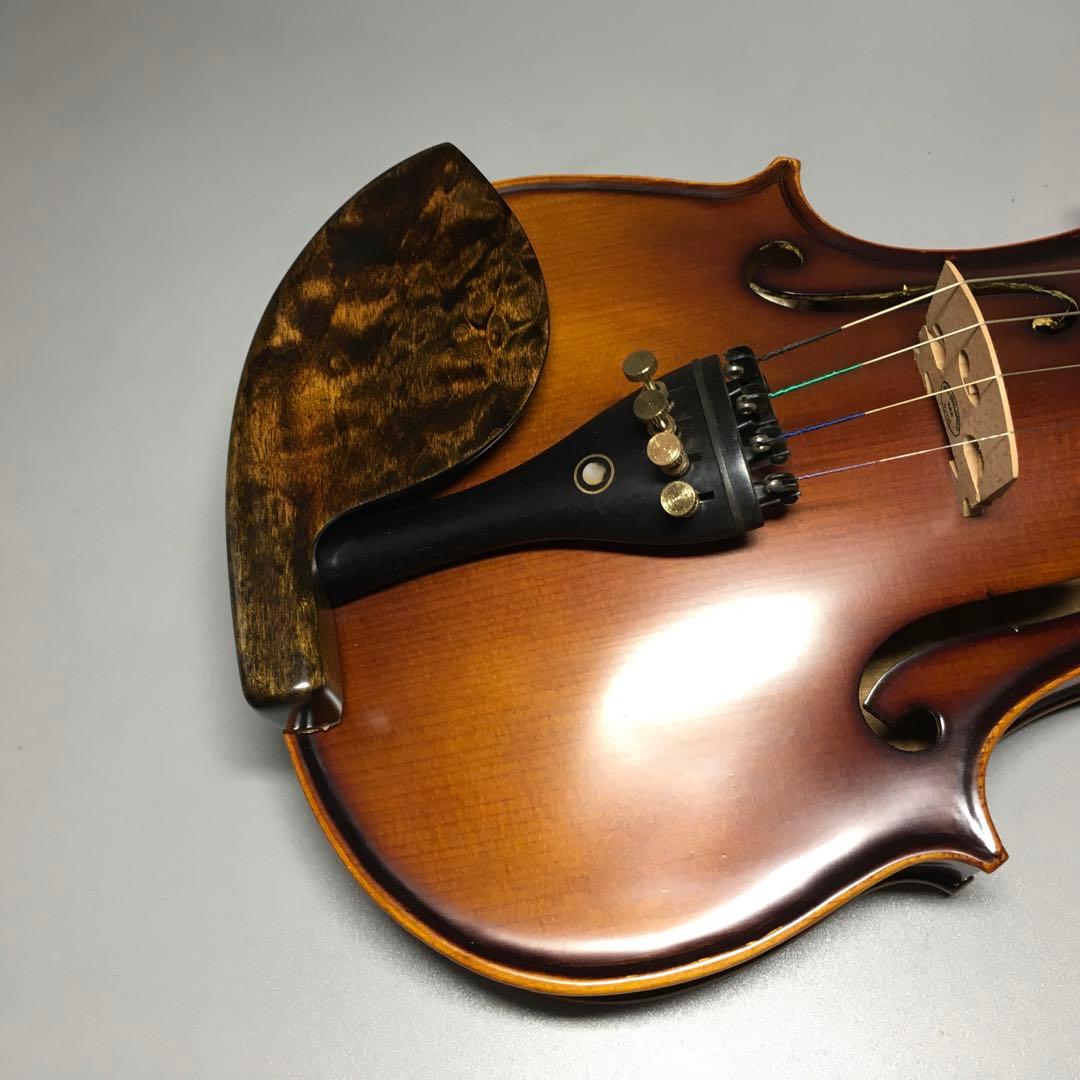 ハードメイプル　玉斑杢　クローソン　黒漆染め　ガラスコート仕上げ