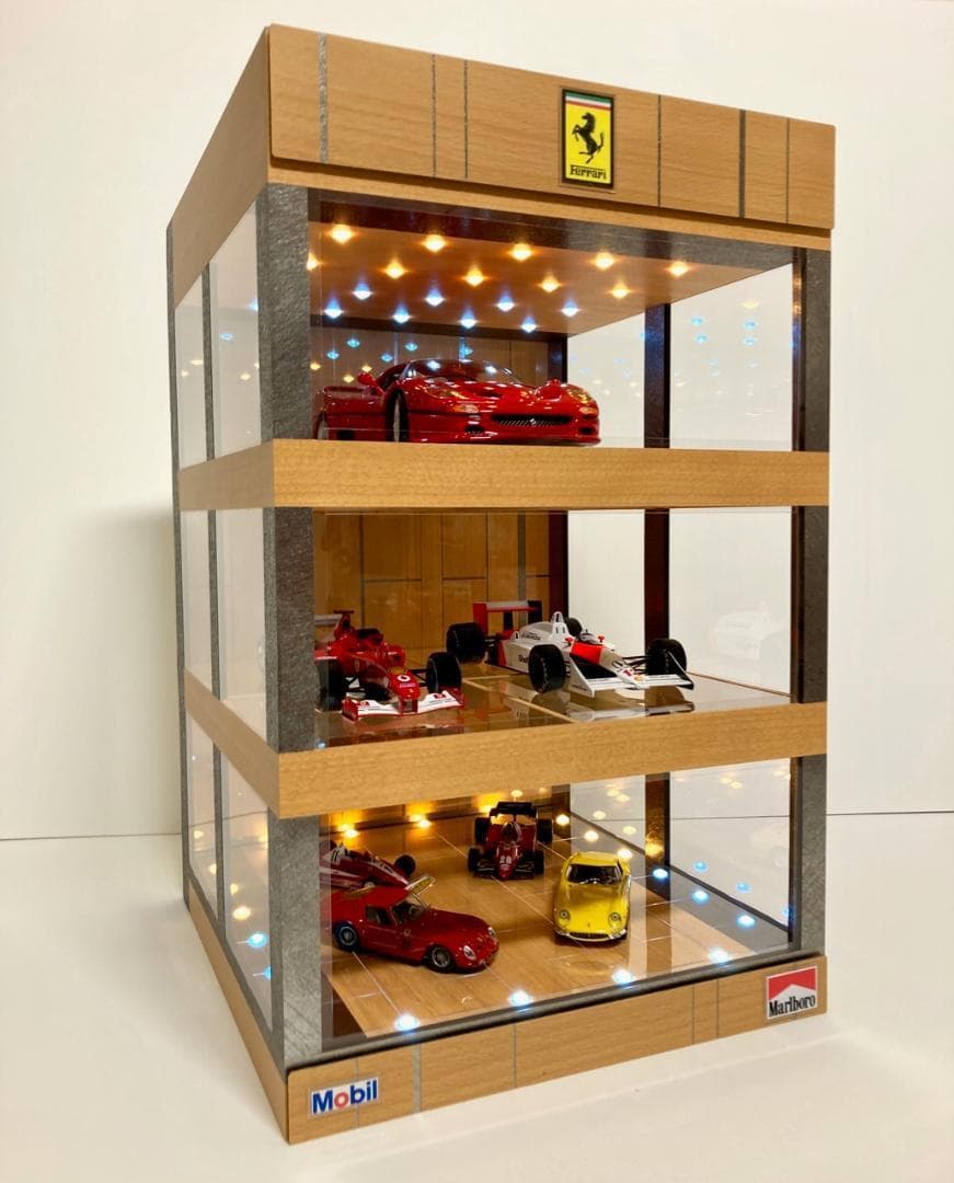 ぐげみ・1/18展示・特殊S&W(#2)・ディスプレーBOX/ネオジオラマ