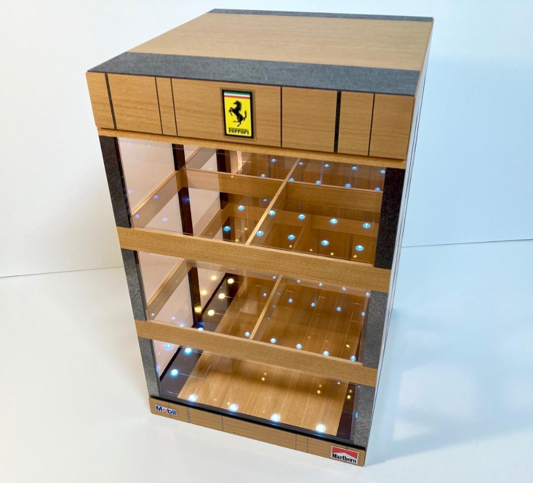 ぐげみ・1/18展示・特殊S&W(#2)・ディスプレーBOX/ネオジオラマ