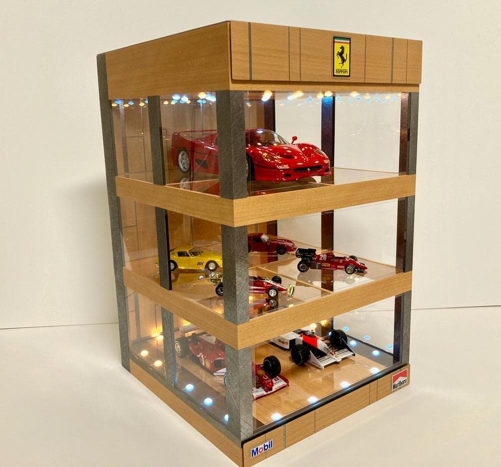 ぐげみ・1/18展示・特殊S&W(#2)・ディスプレーBOX/ネオジオラマ