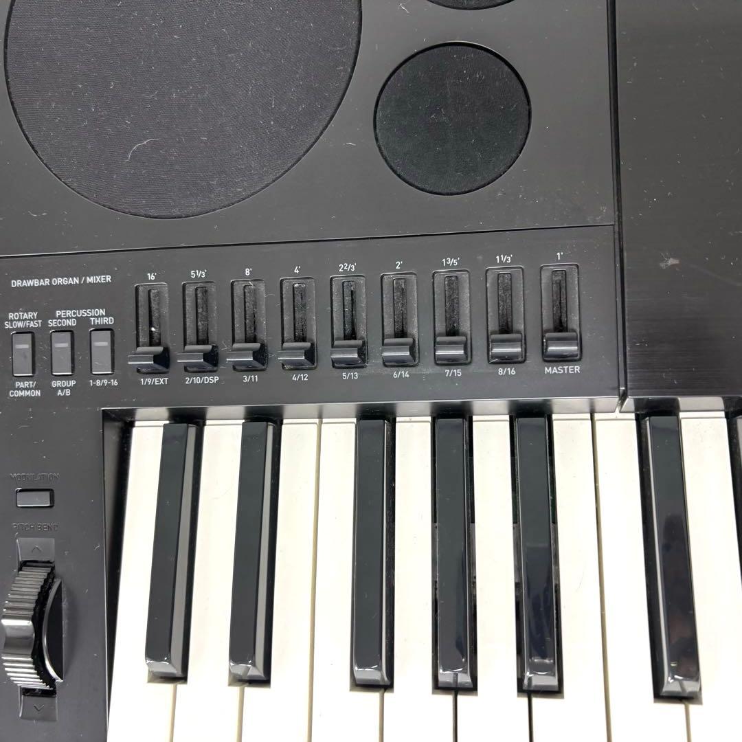 CASIO カシオ 電子ピアノ 61鍵 CTK-7200 ブラックキーボード