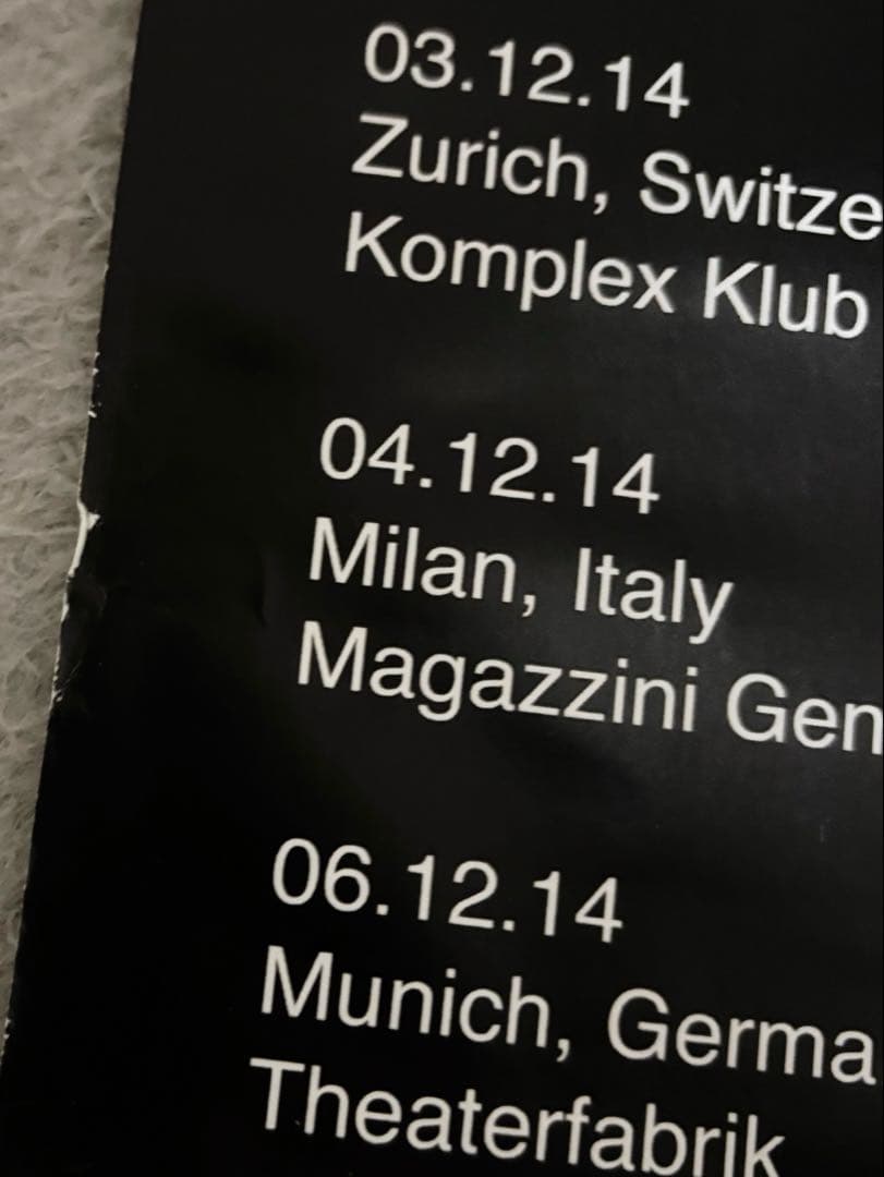 【激レア！！！！】ONEOKROCK ワンオク サイン入りポスター 2014