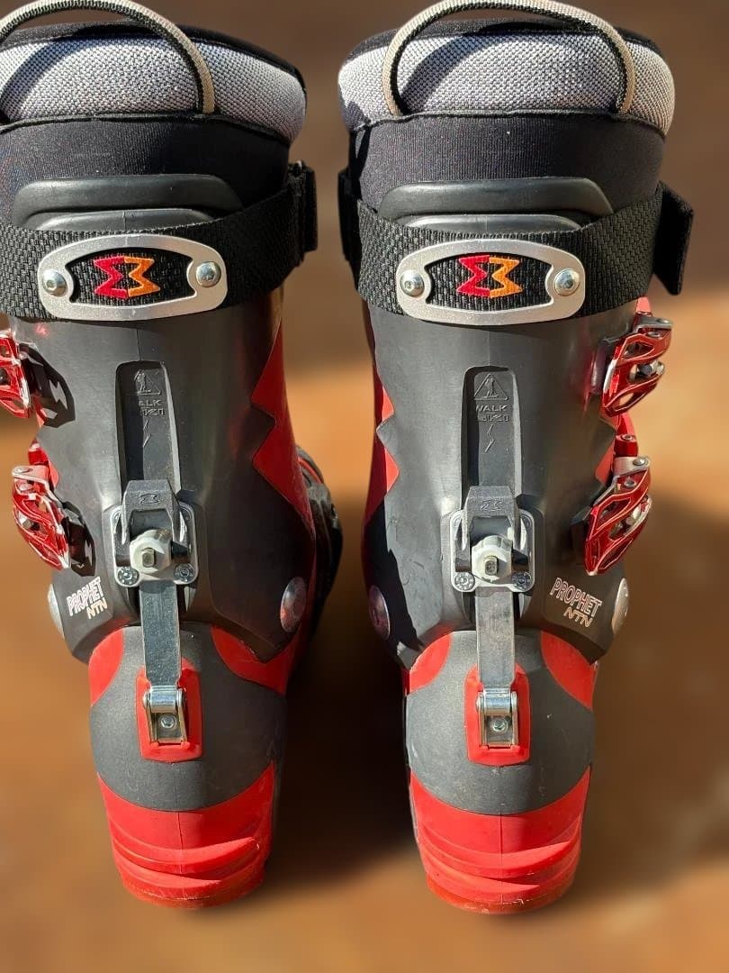 GARMONT テレマークスキーブーツ 赤/黒　25.5cm