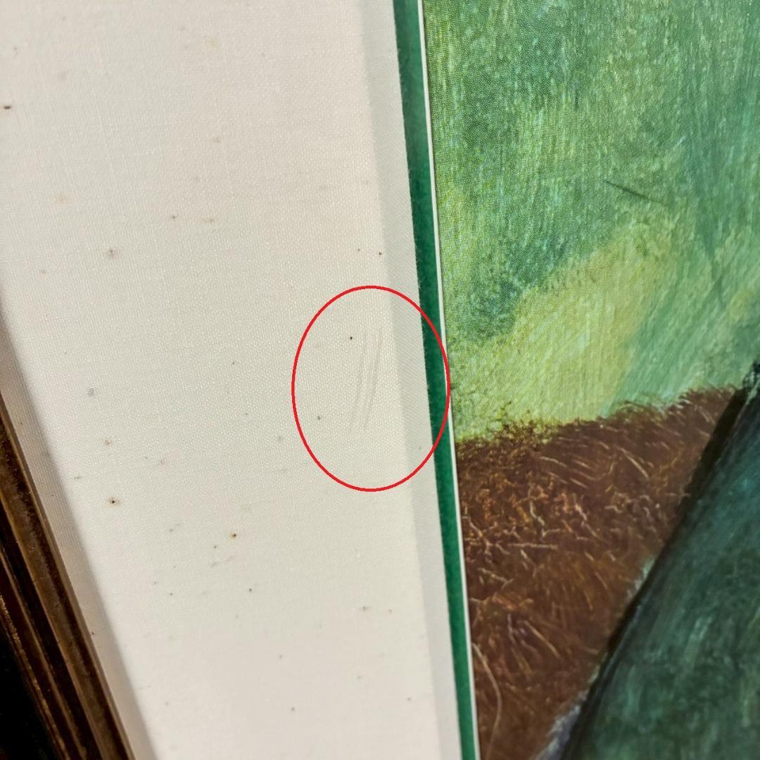 アメデオ・モディリアーニ「La Fanciulla～」ジクレー版画 証明書有