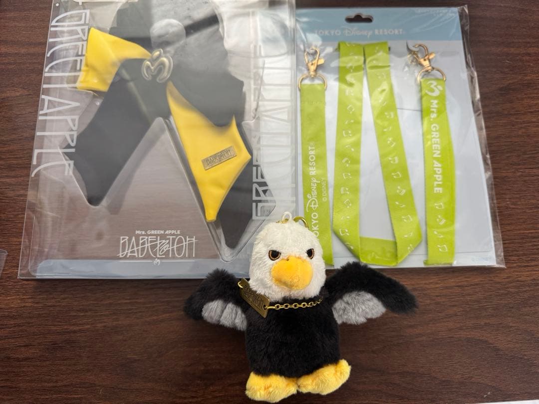 ミセスグリーンアップル 使いの鳥 バベルリボン ストラップ おまけ