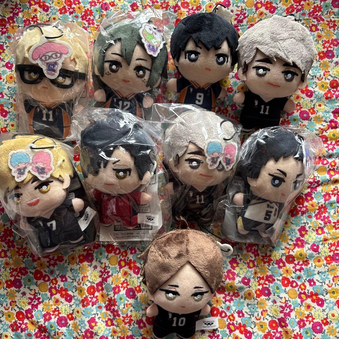 ハイキュー‼︎×サンリオキャラクターズ ちみっともぬい 全9種