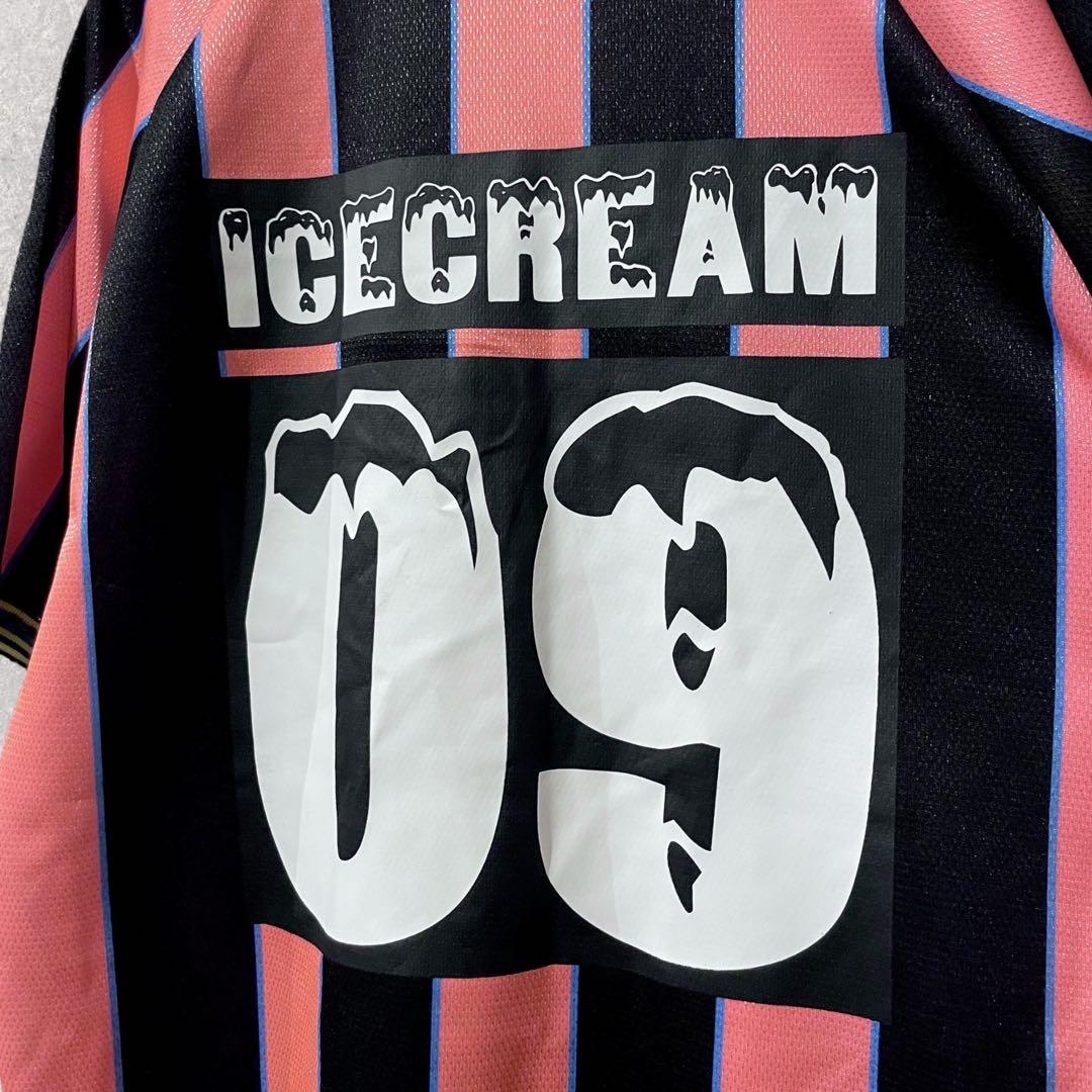 希少 ICECREAM ゲームシャツ サッカー NIGO BBC アイスクリーム