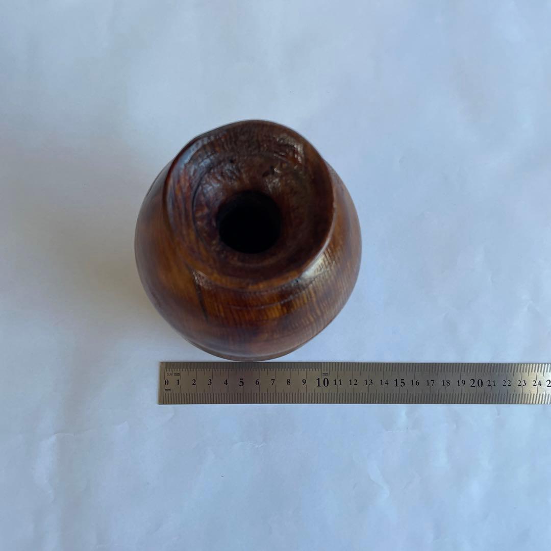 銘木　屋久杉 花器 花瓶 置物